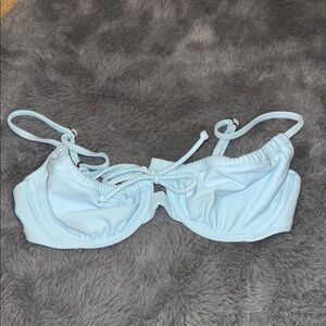 Light Blue Bikini Top
